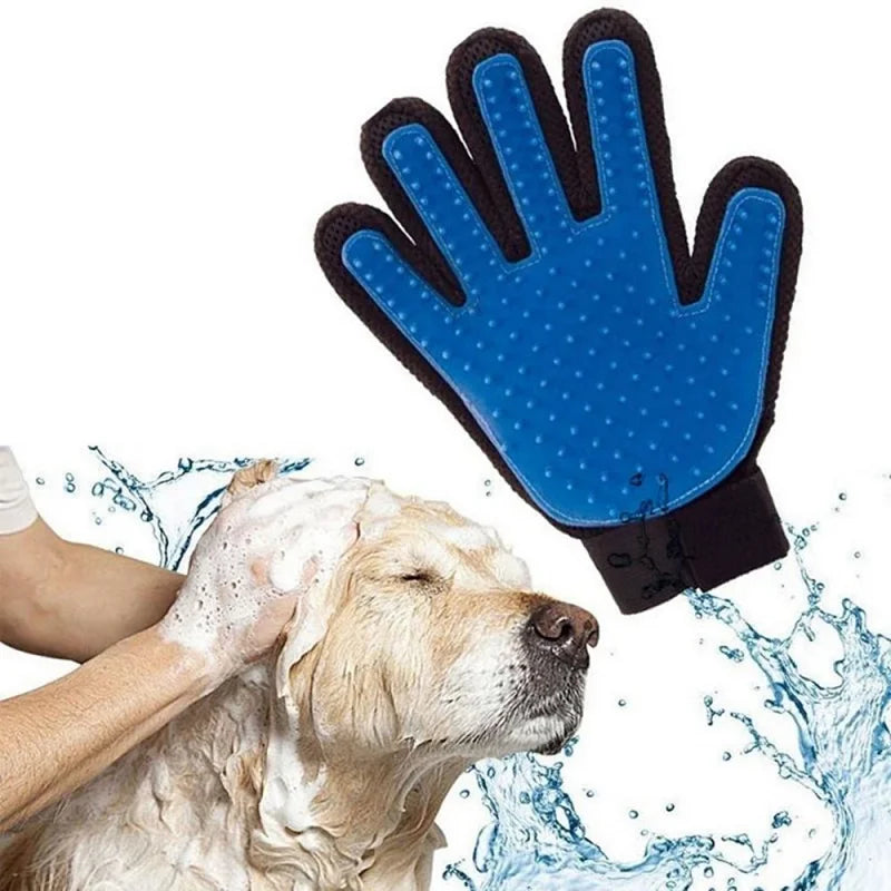 Gant de toilettage pour chien et chat