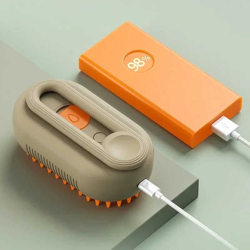 Brosse vapeur pour chien et chat
