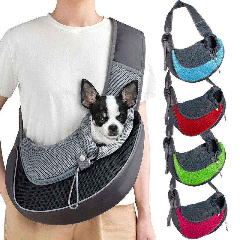 Sac bandoulière pour petit chien