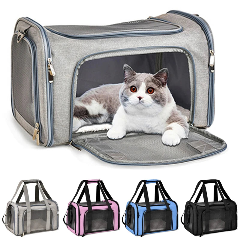 Sac de transport souple pour chien et chat