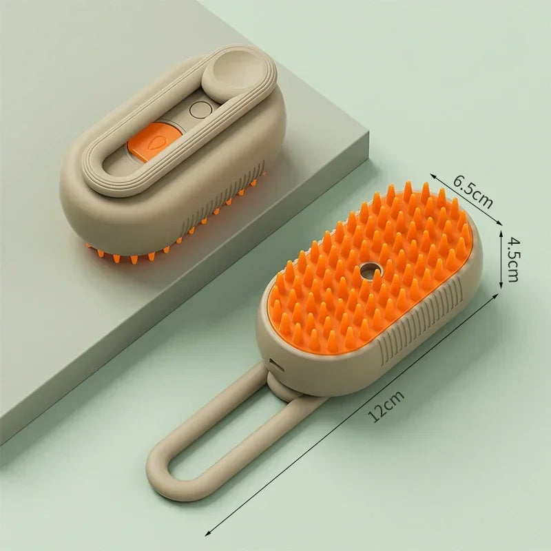 Brosse vapeur pour chien et chat